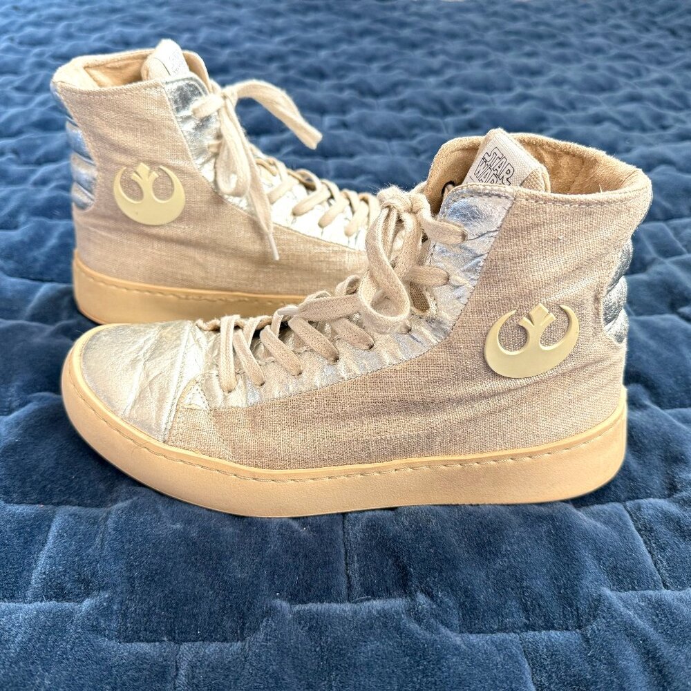 Po-Zu Star Wars Limited Edition Silver Resistance Sneakers - EU 38 (No. 82/1000)
